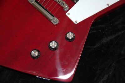 Custom Crown Transprent Red Wine Modernistic Explorer 6 String Electric Guitar - Image 6