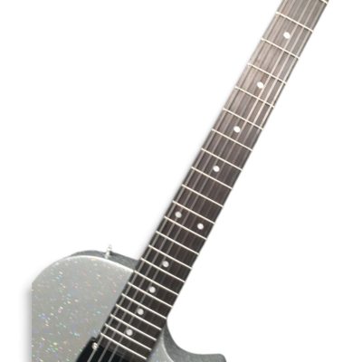 Custom Crown Junior Single Cutaway P90 Pickups Armstrong Metallic Silverdust Electric Guitar - Image 5