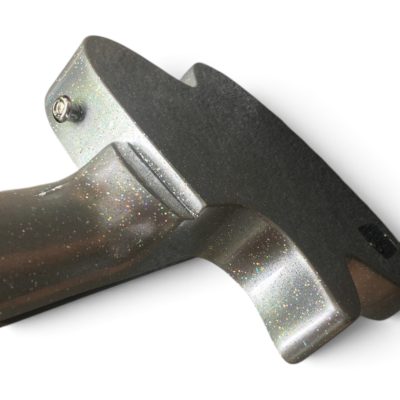Custom Crown Junior Single Cutaway P90 Pickups Armstrong Metallic Silverdust Electric Guitar - Image 7