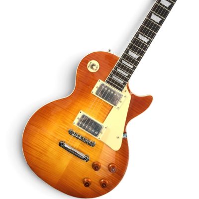 Custom Crown Standard Honey Burst Flamed Maple Top Guitar - Image 7