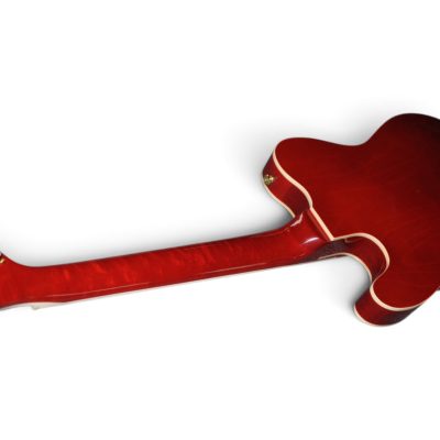 Custom Regent Fhole Orange Finish Paul Waller Masterbuilt Bigsby Hollow Body Guitar - Image 5