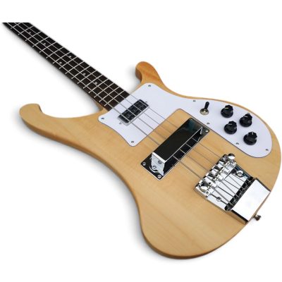 Custom Nova 4001 Naturalglo 4 String Bass Reversed Headstock