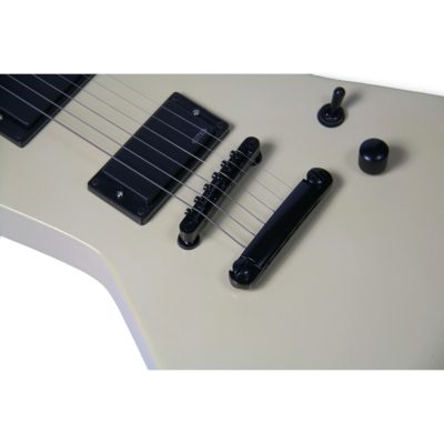 Custom Crown Cream Modernistic Explorer Electric Guitar - Image 6