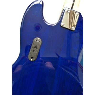 Custom Regent Transparent Blue Marcus Miller 5 String Bass - Image 7