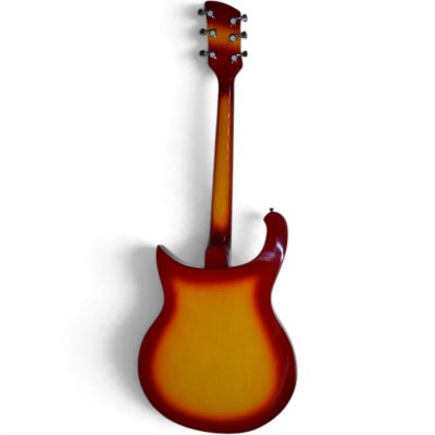 Custom Nova Fireglo Sunburst Finish 620 Solid Body Electric Guitar - Image 4