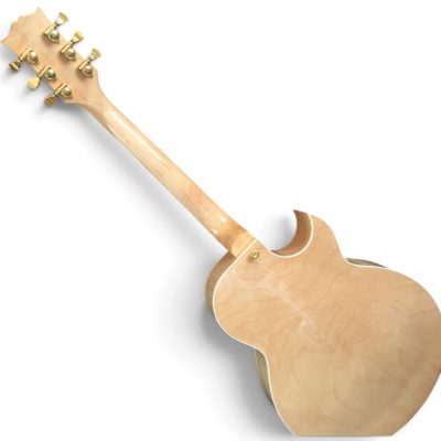 Custom Crown ES175 Natural Hollow Body Archtop Florentine Cutaway Guitar - Image 6