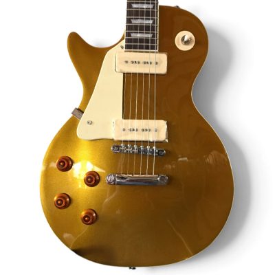 Custom Crown Goldtop P90 Pickups Metallic Joe Bonamassa Electric Guitar Left Handed