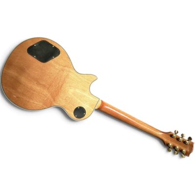 Custom Crown Natural Koa Flamed Maple Top Electric Guitar Dragon Inlay - Image 9