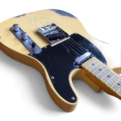Custom Regent Cream Heavy Relic Aged Electric Guitar - Image 6