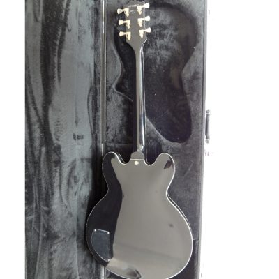 Custom Crown ES335 BB King Lucille Black Electric Guitar - Image 6