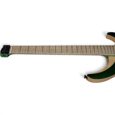 Custom Diplomat Boden Green Finish Headless 6 String Guitar - Image 7