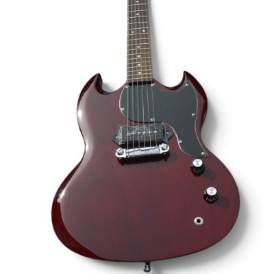 Custom Crown SG Tony Lommi Heritage Cherry Red P90 Single Pickup Electric Guitar