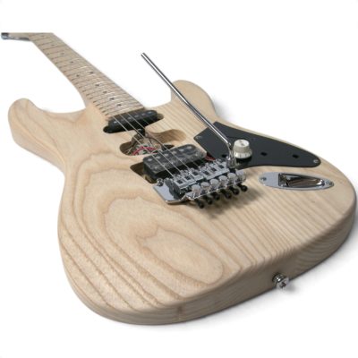 Custom Regent Natural Finish Floyd Rose Tremolo Guitar