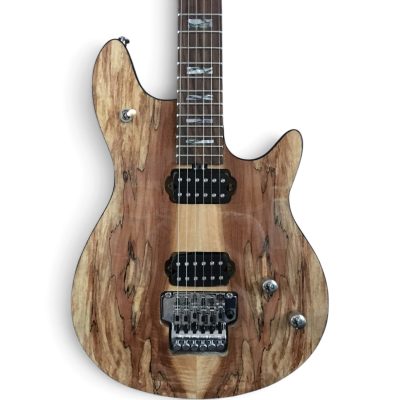 Custom Lazu Wolfgang Deadwood Spalted Maple Eddie Floyd Rose Tremolo Electric Guitar