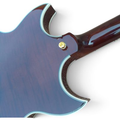 Custom Crown Johnny A Sunset Glow Quilt Maple Top Bigsby Vibrato Tailpiece Guitar - Image 12