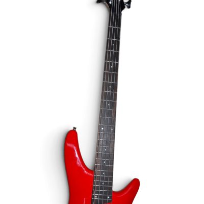 Custom Axis Candy Apple Red Soundgear 5 String Bass - Image 6