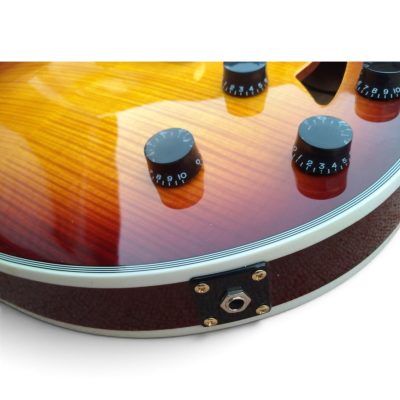 Custom Crown Johnny A Sunset Glow Flame Maple Top Bigsby Vibrato Tailpiece Guitar - Image 11