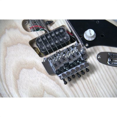 Custom Regent Natural Finish Floyd Rose Tremolo Guitar - Image 6