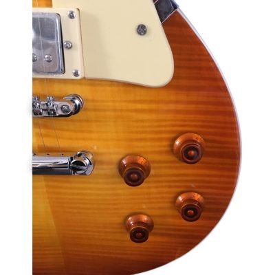 Custom Crown Standard Honey Burst Flamed Maple Top Guitar - Image 10