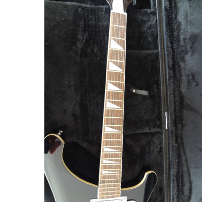 Custom Nova 4003 Black Jetglo 6 String Guitar - Image 7