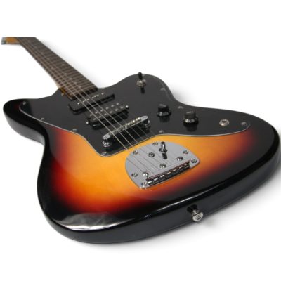 Custom Regent Lars Frederiksen Sunburst Blacktop Finish Jazzmaster Guitar