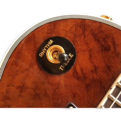 Custom Crown Natural Deadwood Burl Top Finish Electric Guitar - Image 11