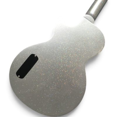 Custom Crown Junior Single Cutaway P90 Pickups Armstrong Metallic Silverdust Electric Guitar - Image 11