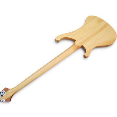 Custom Nova 4001 Naturalglo 4 String Bass Reversed Headstock - Image 10