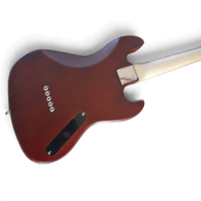 Custom Regent Burgundy Marcus Miller 5 String Bass - Image 4