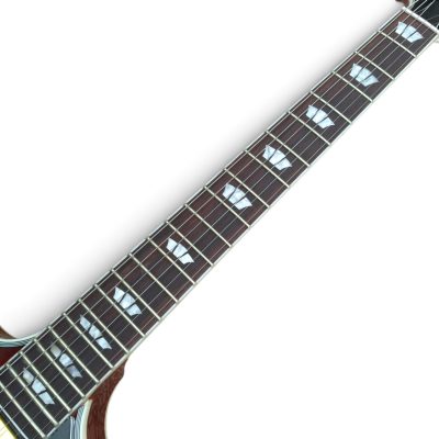 Custom Crown Johnny A Sunset Glow Flame Maple Top Bigsby Vibrato Tailpiece Guitar - Image 13