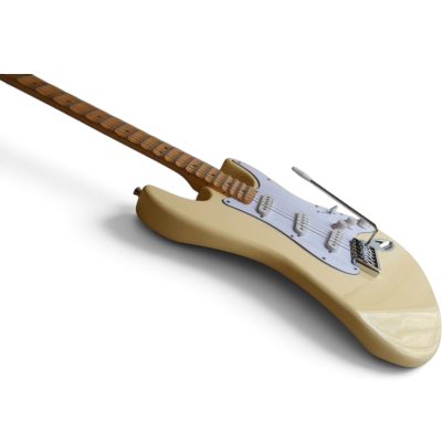 Custom Regent Vintage Cream Maple Scalloped Fretboard Yngwie Malmsteen Guitar - Image 7