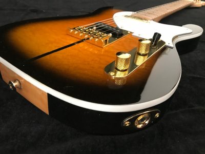 Custom Regent Merle Haggard Tuff Dog Sunburst Quilt Maple Top Electric Guitar - Image 14