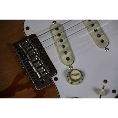 Custom Regent SRV Heavy Aged Relic Distressed Stevie Ray Tobacco Sunburst Finish Guitar - Image 12