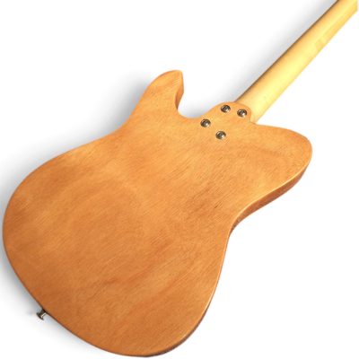 Custom Regent Thinline Fhole Transparent Red Brown Electric Guitar - Image 7