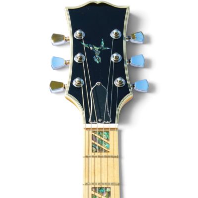 Custom Crown Teal Green Flamed Maple Top Back Electric Guitar - Image 7