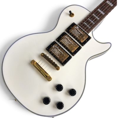 Custom Crown Peter Frampton Alpine White Electric Guitar 3 Pickups - Image 9