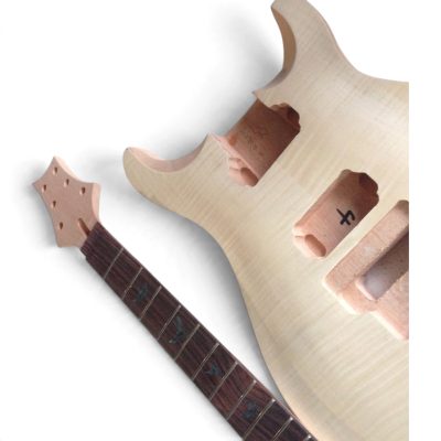 Custom Monarch SE Santana DIY Unfinished Guitar Do It Yourself Body Neck Floyd Rose Tremolo Cavity - Image 7