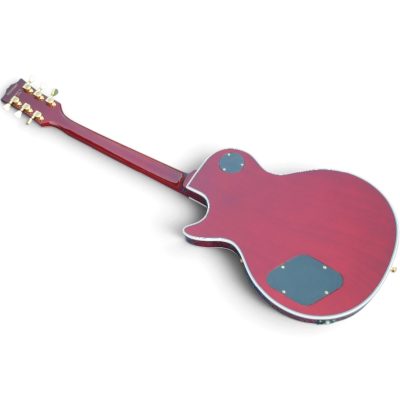 Custom Crown Red Wine Finish Electric Guitar - Image 8