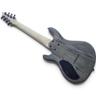 Custom Titan Holcomb Satin Rusty Grey 8 String Guitar - Image 8