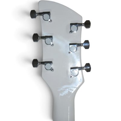 Custom Nova White 325 Lennon 6 String Electric Guitar - Image 7