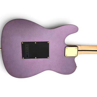 Custom Regent Metallic Paradise Purple Floyd Rose Tremolo Electric Guitar - Image 6