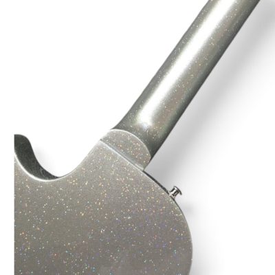 Custom Crown Junior Single Cutaway P90 Pickups Armstrong Metallic Silverdust Electric Guitar - Image 13