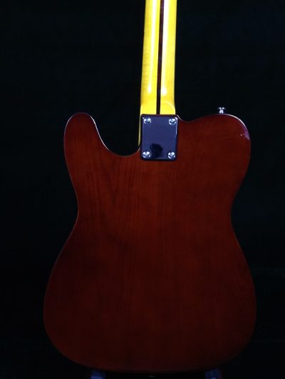 Custom Regent Thinline Tobacco Burst Ash Bigsby Electric Guitar - Image 12