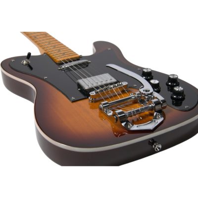 Custom Regent Thinline Tobacco Burst Finish Bigsby Electric Guitar - Image 11