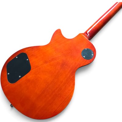 Custom Crown Reissue Cherry Tobacco Burst Flamed Maple Top Electric Guitar - Image 12