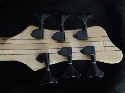 Custom Onyx Setius Gray Burst Flamed Maple Bass Multi Scale Fanned Frets 6 String - Image 13