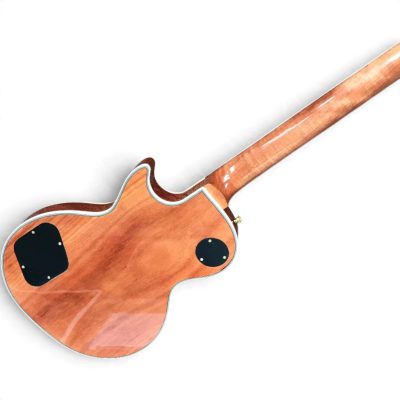 Custom Crown Natural Blonde Quilted Maple Top Electric Guitar - Image 5