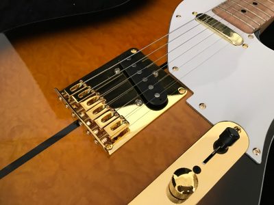 Custom Regent Merle Haggard Tuff Dog Sunburst Quilt Maple Top Electric Guitar - Image 16