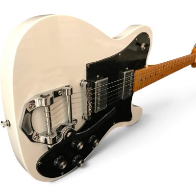 Custom Regent Deluxe Chris Olympic White Finish Bigsby Electric Guitar - Image 8