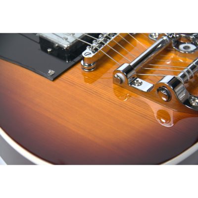 Custom Regent Thinline Tobacco Burst Finish Bigsby Electric Guitar - Image 12